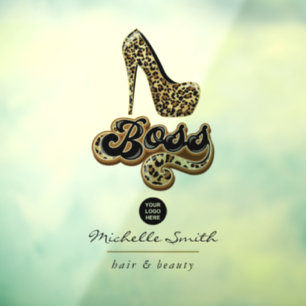 Black and Gold Leopard Boss Lady