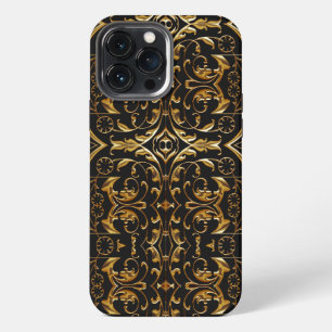 Black and Gold Luxury iPhone 13 Pro Max Case