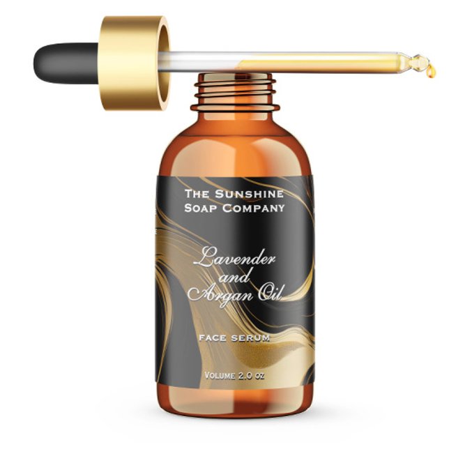 Black and Gold Marble Cosmetics Dropper Bottle Label (Creator Uploaded)