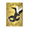 Black and Gold Masquerade Party RSVP