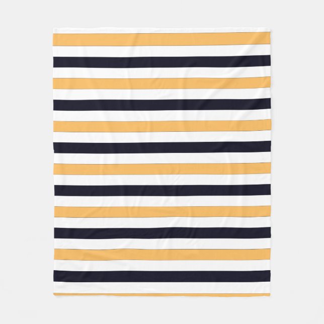 Black and Gold Men's Pittsburgh Blanket (Front)