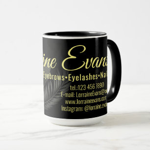 Black and Gold. Mug