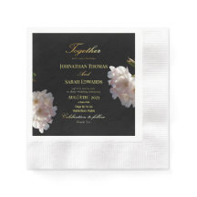 Black And Gold | Paper Napkins