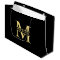 Black and Gold Personalised Monogram and Name