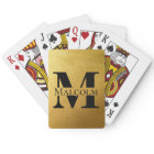 Black and Gold Personalised Monogram Custom Name