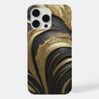 Black and Gold Phone Case