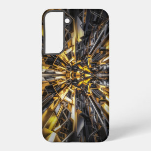 Black and Gold Samsung Protective Case
