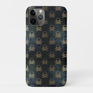 Black and Gold Skulls Case-Mate iPhone Case