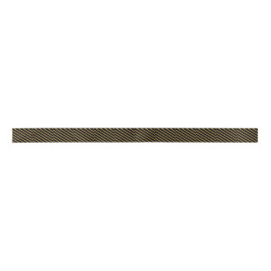 Black and gold themed satin ribbon