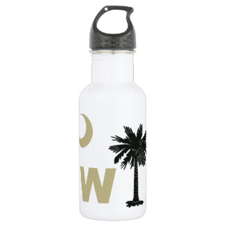 Black and Gold W South Carolina 532 Ml Water Bottle