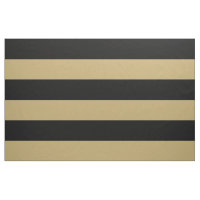 Black and Gold Wide Stripes Large Scale