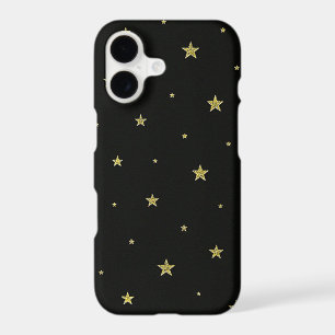 Black and golden yellow stars