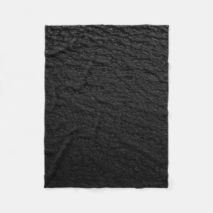 Black and grey area rug fleece blanket