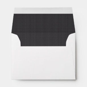 Black and Grey Carbon Fibre Polymer Envelopes