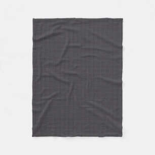 Black and Grey Carbon Fibre Polymer Fleece Blanket