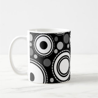 Black and Grey Coffee Mug