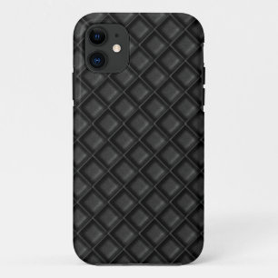 Black and Grey Diamond Pattern Case-Mate iPhone Case
