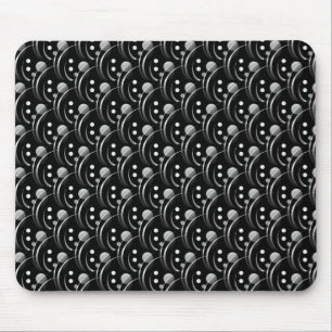 Black and Grey Hip and Stylish Mousepad