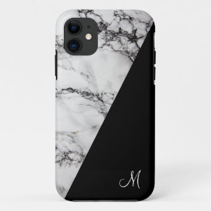 Black And Grey Marble Stone Texture Case-Mate iPhone Case