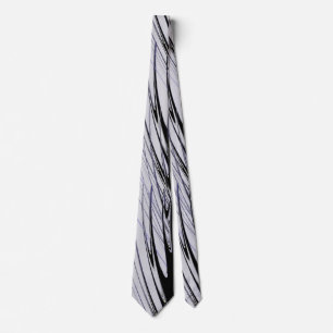 Black and Grey Modern Splash Tie
