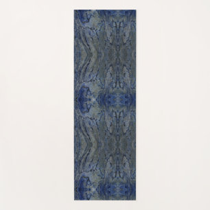 Black and Grey Pattern Yoga Mat