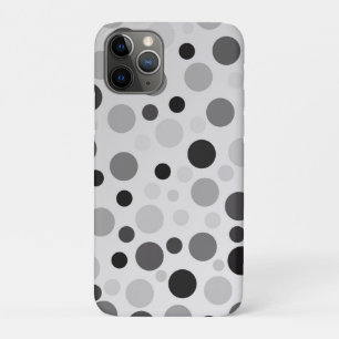 Black And Grey Polka Dots,  Case-Mate iPhone Case