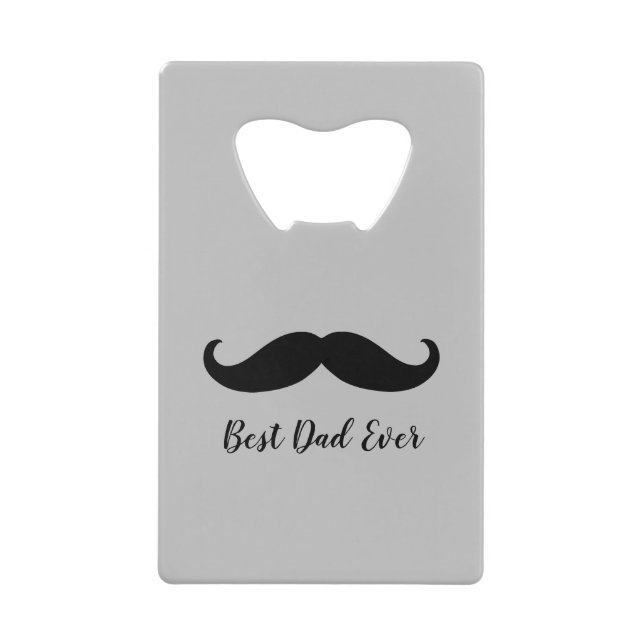 Black and Grey Silver Moustache    (Front)