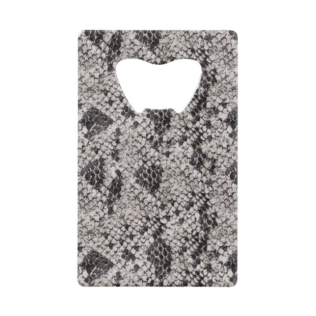 Black and Grey Snake Skin (Front)