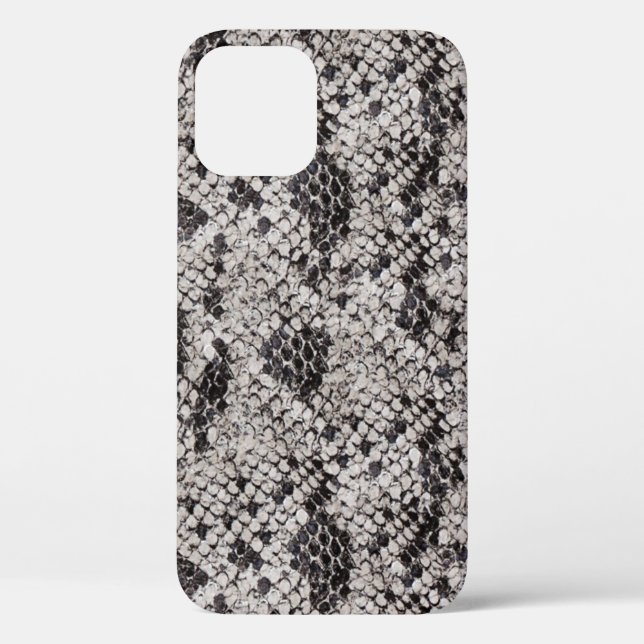 Black and Grey Snake Skin Design Case-Mate iPhone  Case-Mate iPhone Case (Back)