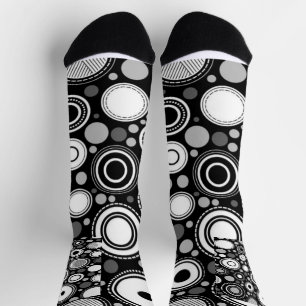 Black and Grey Socks