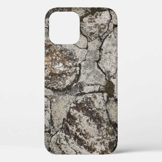Black and grey stone fragment Case-Mate iPhone case (Back)