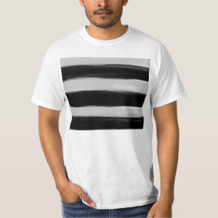 Black and Grey Stripes T-Shirt