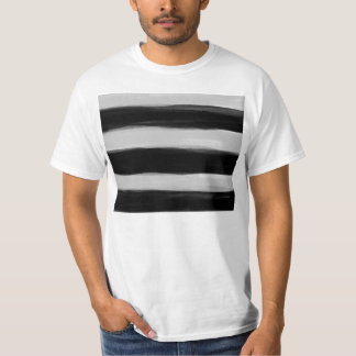 Black and Grey Stripes T-Shirt