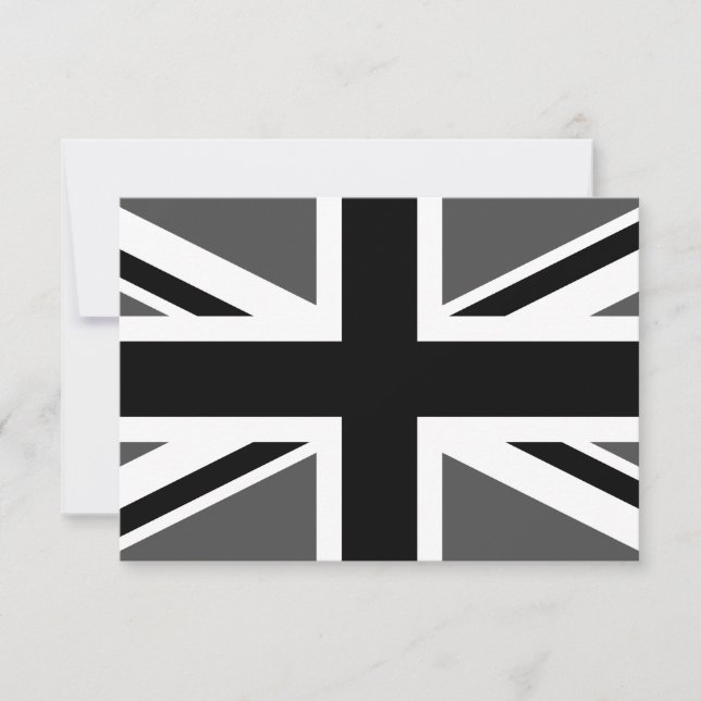 Black and Grey Union Jack (Front)