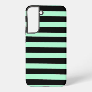 Black and Mint Green Samsung Galaxy Case