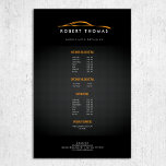 Black and Orange Auto Detailing, Auto Repair Flyer<br><div class="desc">A fluid illustration of an orange sportscar set on a black background becomes the perfect identity for any auto business on this customisable flyer. Great for auto detailers, auto repair, car dealerships, car washes, etc. Personalise this flyer template with your price lists, service menus, special promotions and more. © 1201AM...</div>