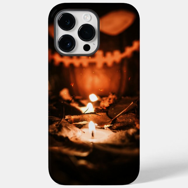 Black and Orange Halloween Case-Mate iPhone Case (Back)