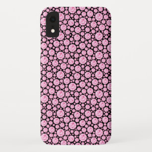 Black and Pink Diamond Bling Pattern Case-Mate iPhone Case