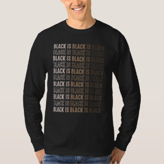 Black And Proud Black History Month Afrocentric Bl T-Shirt