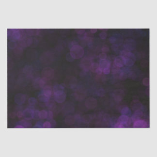 Black and Purple Bokeh Tissue Paper