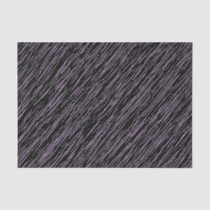 Black and Purple Grunge Pattern Tissue Paper