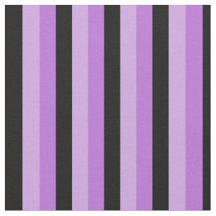 Black and purple stripes fabric