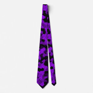 Black and Purple  Tie