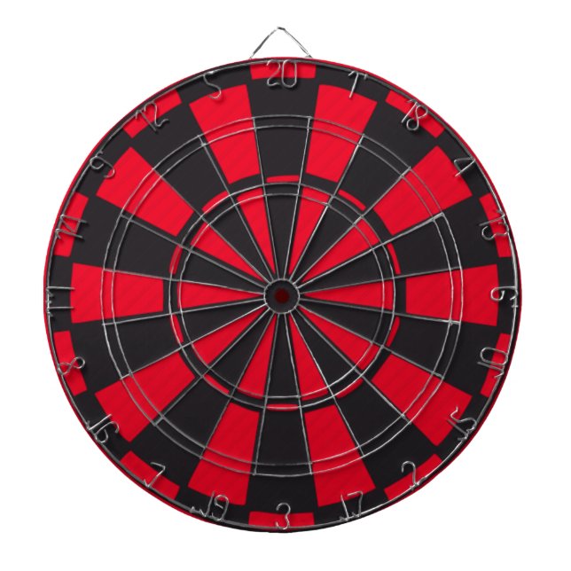 Black and Red Dart Board (Front)