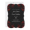 Black and Red Floral Elegant Gothic Wedding