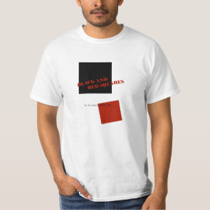Black and Red Squares by Kazimir Malevich T-Shirt