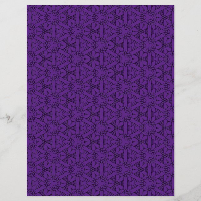 Black and Royal Purple 1 (Front)