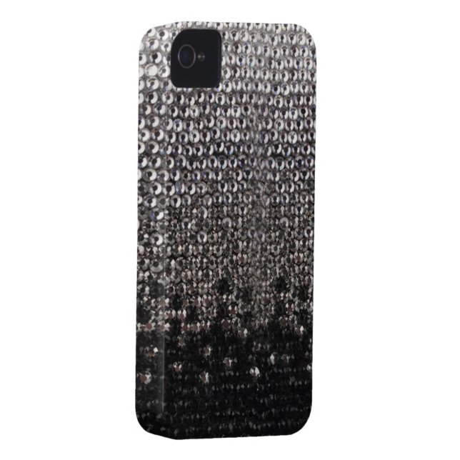 Black and Silver Glitter Bling Cover (Back/Right)