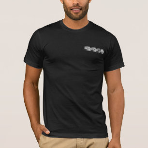 Black And Silver Look Custom Template Men's T-Shirt