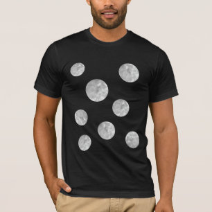 Black and Silver Men's T-Shirt